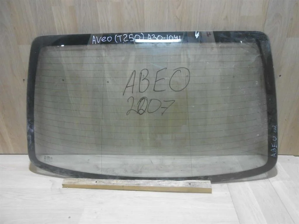 Стекло заднее Chevrolet Aveo I рестайлинг (2006—2012)