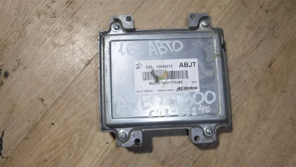 Блок управления двигателем Chevrolet Aveo II (2011—2020)