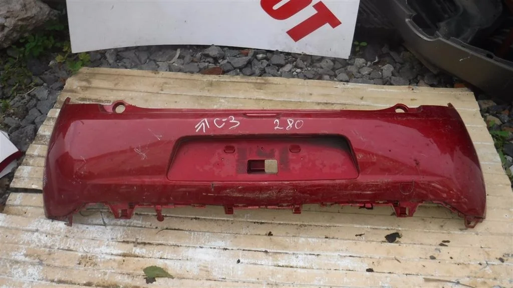 Бампер задний Citroen C3 II (2009—2013)