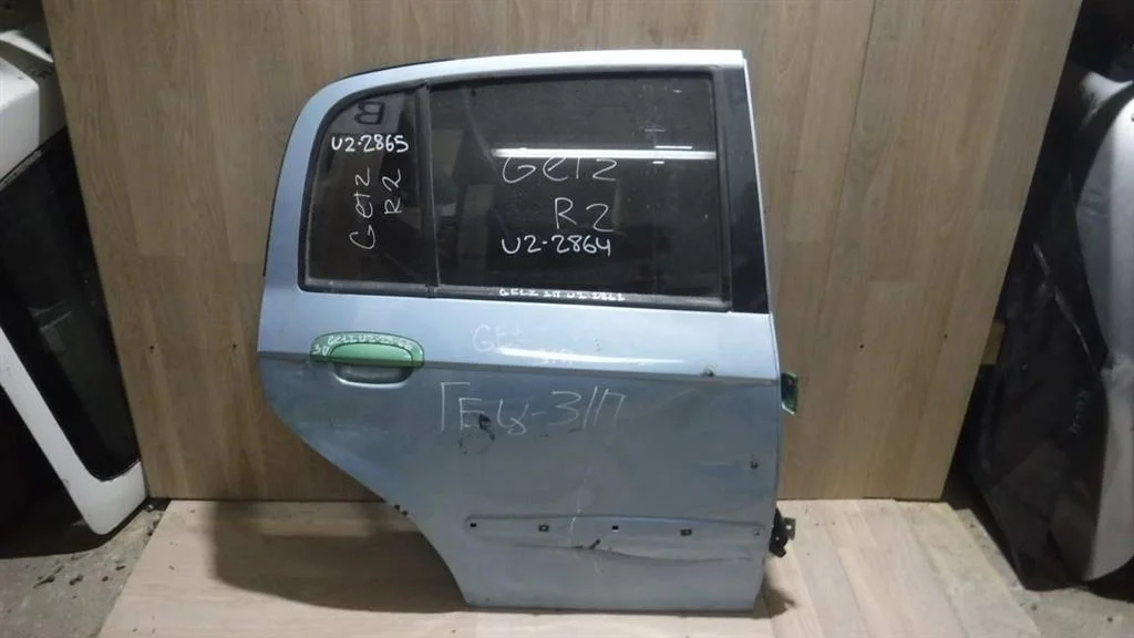 Дверь задняя правая Hyundai Getz I рестайлинг (2005—2011)