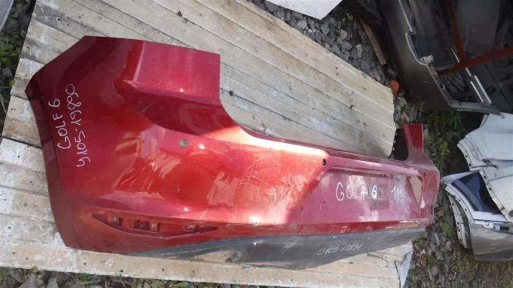 Бампер задний Volkswagen Golf Mk7 (2012—2017)