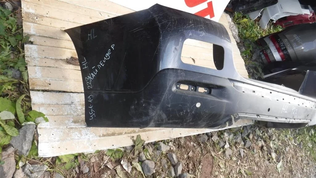 Бампер задний Toyota Highlander II (2007—2010)