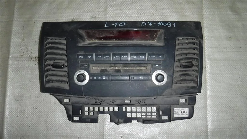 Магнитола Mitsubishi Lancer X (2007—2010)