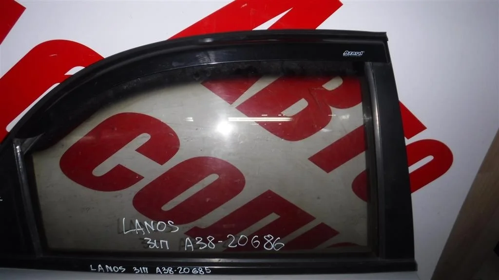 Стекло двери задней правой Chevrolet Lanos I (2002—2009)