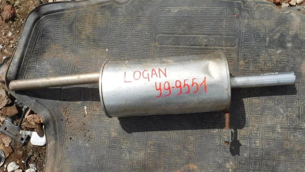 Глушитель основной Renault Logan I (2004—2009)