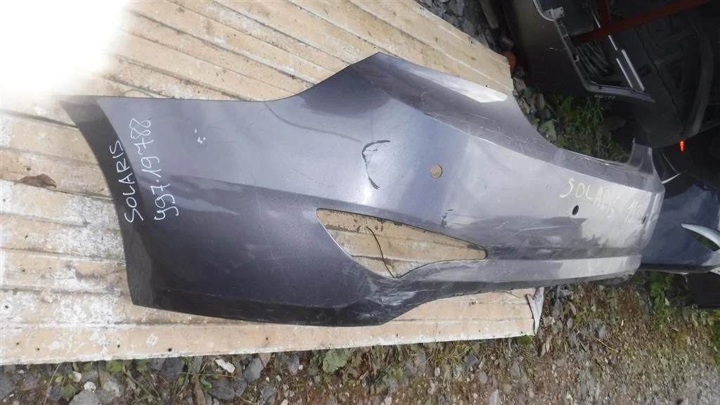 Бампер задний Hyundai Solaris I (2010—2014)