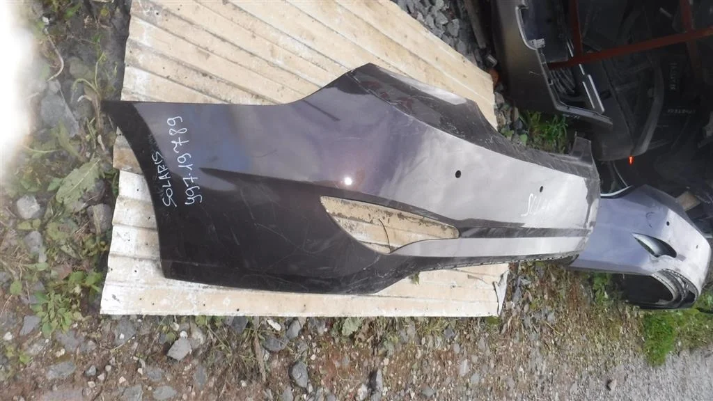 Бампер задний Hyundai Solaris I (2010—2014)