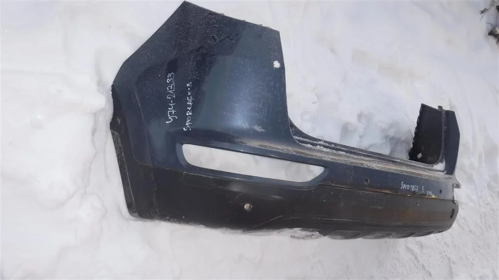 Бампер задний KIA Sportage IV (2015—2018)