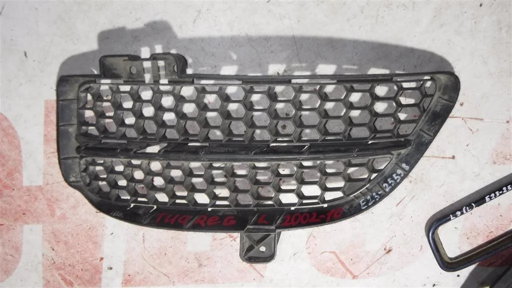 Решетка в бампер левая Volkswagen Touareg I (2002—2006)