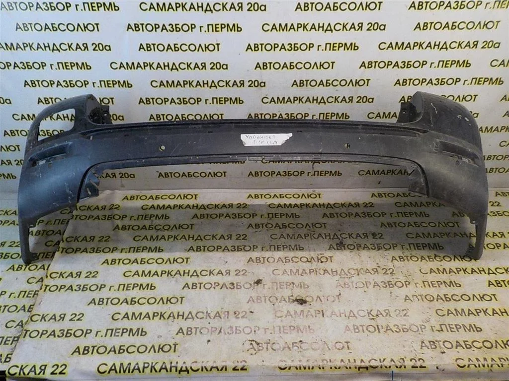 Бампер задний Toyota Highlander II (2007—2010)