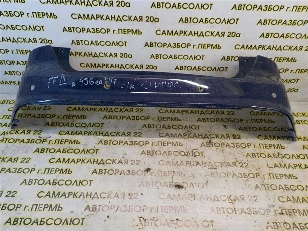 Бампер задний Ford Focus III (2011—2015)