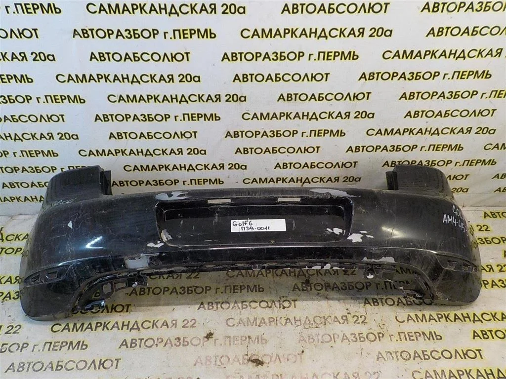 Бампер задний Volkswagen Golf Mk6 (2008—2012)