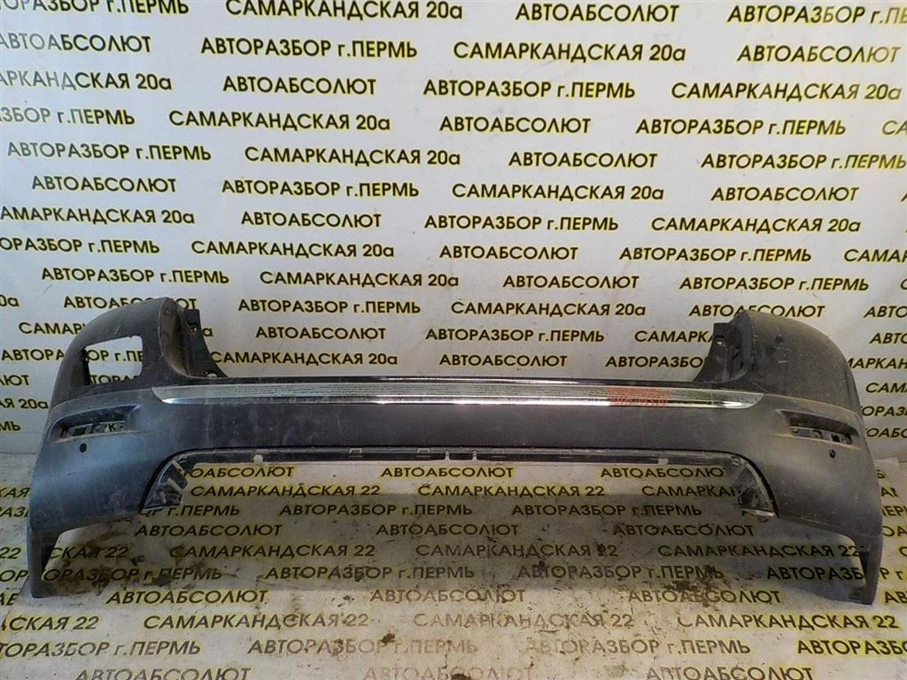 Бампер задний Toyota Highlander II (2007—2010)