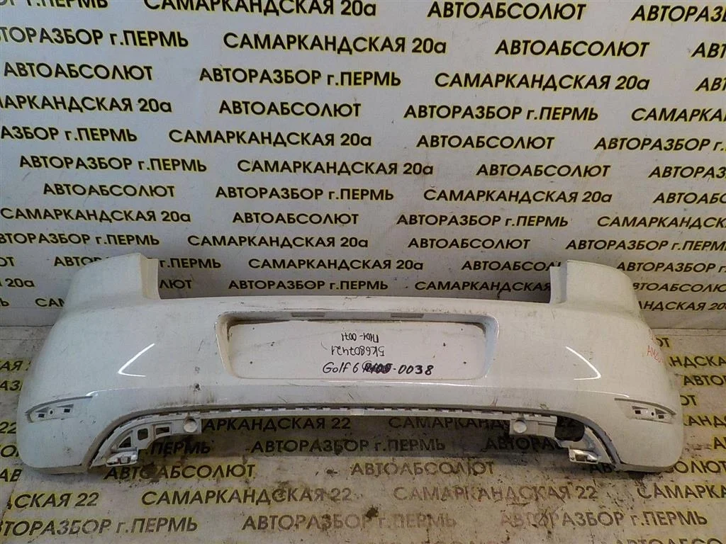 Бампер задний Volkswagen Golf Mk6 (2008—2012)