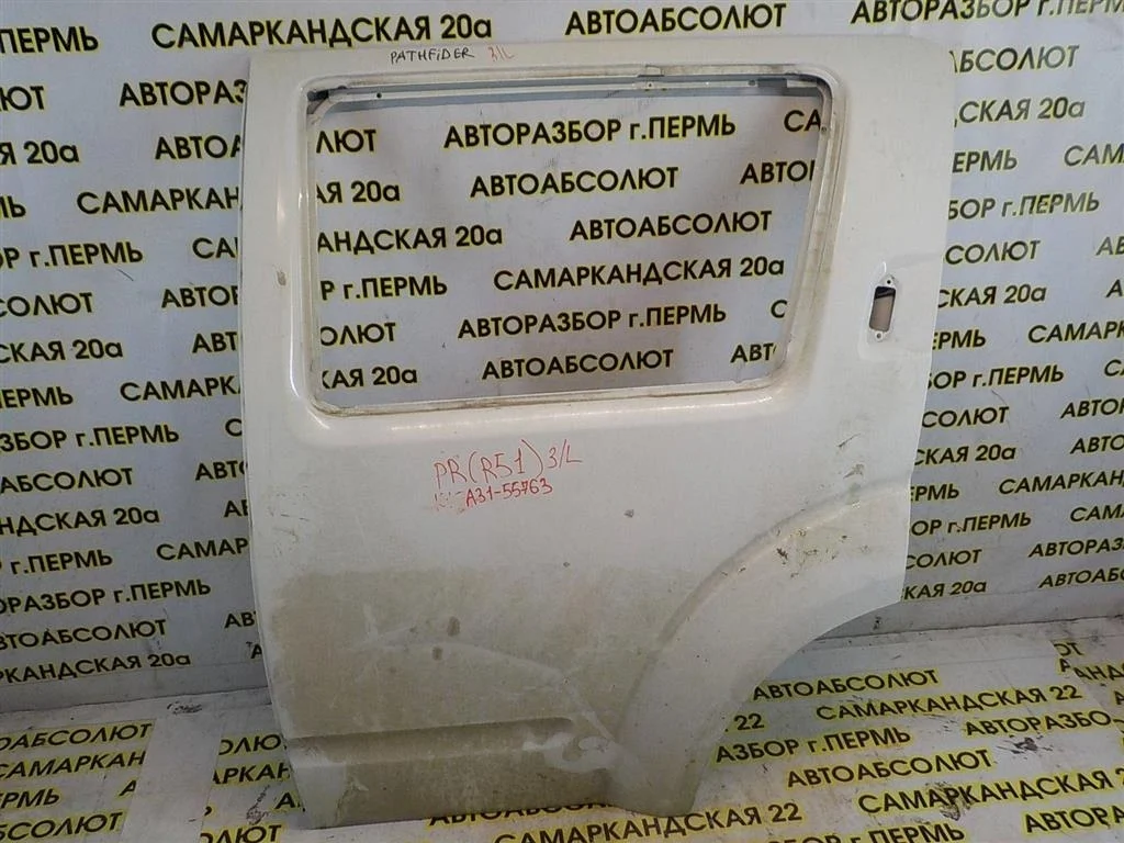 Дверь задняя левая Nissan Pathfinder III (2004—2010)