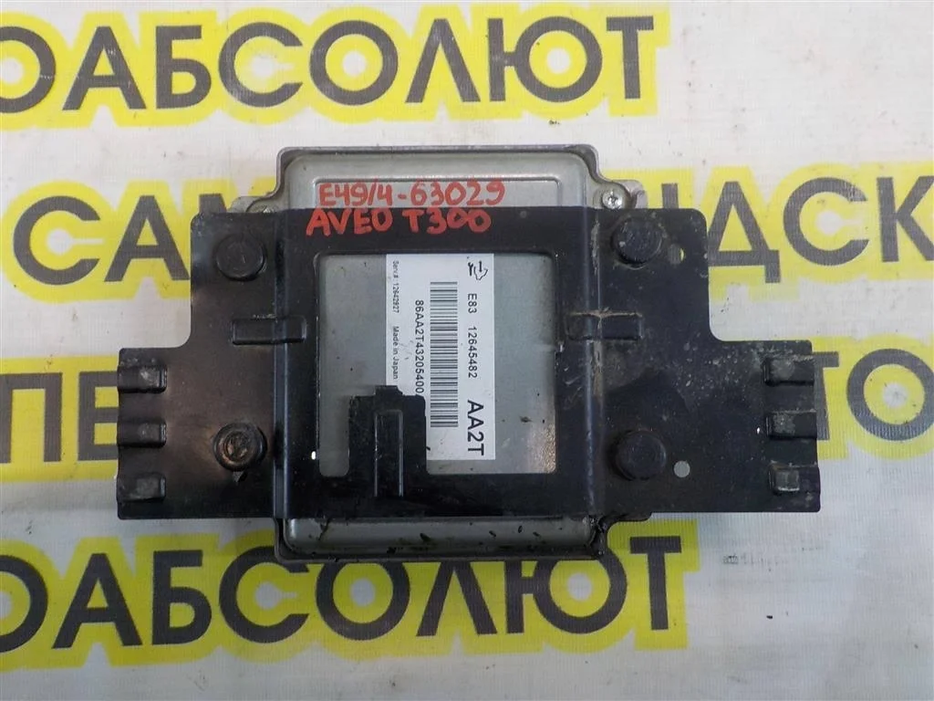 Блок управления двигателем Chevrolet Aveo II (2011—2020)