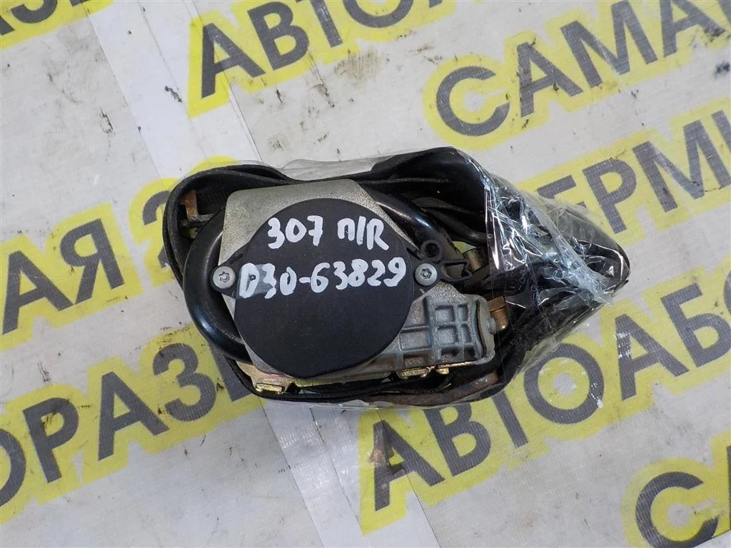 Ремень безопасности с пиропатроном Peugeot 307 3C (2001—2005)