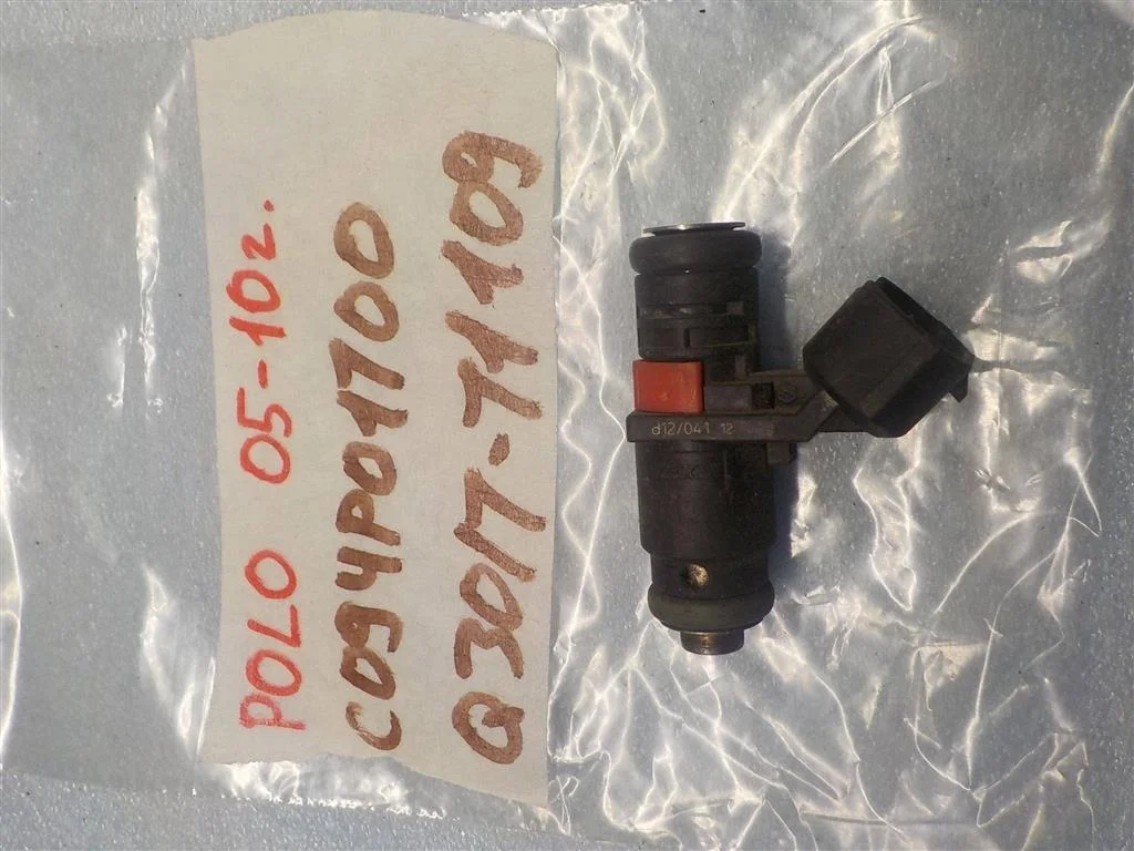 Форсунка инжекторная электрическая Volkswagen Polo V (6R) 2009-2017