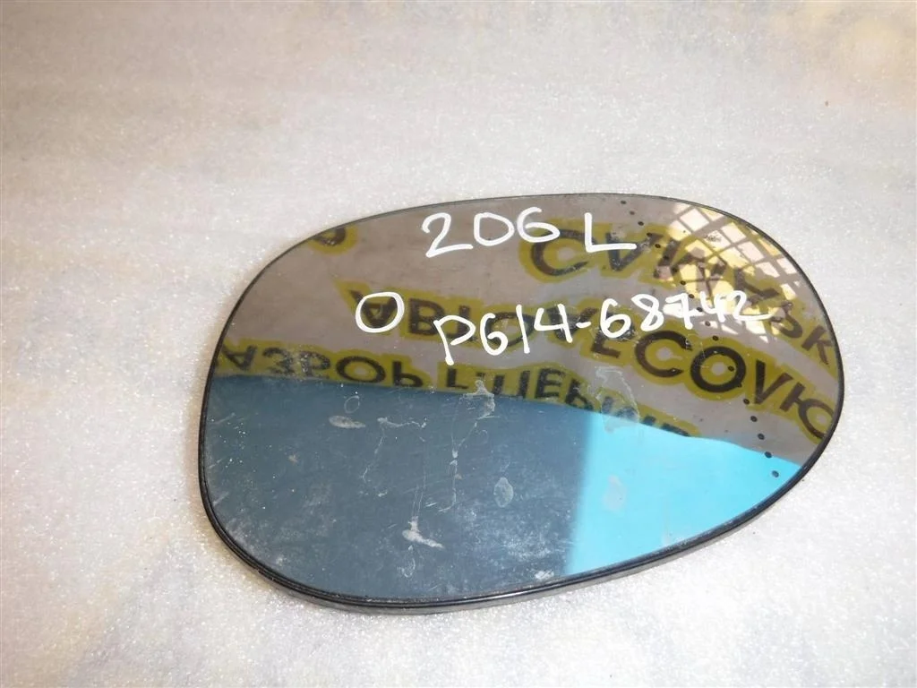 Стекло зеркала левое Peugeot 206 I (1998—2012)