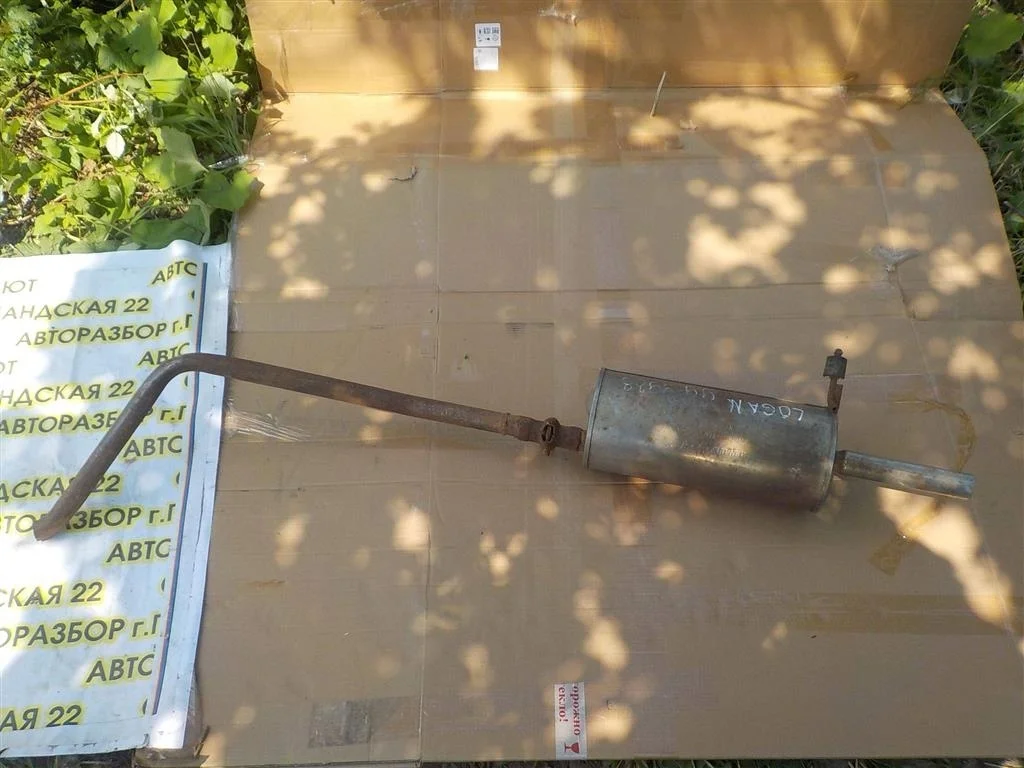 Глушитель основной Renault Logan I (2004—2009)