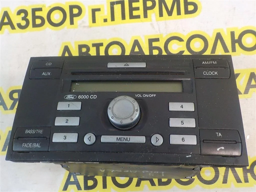 Магнитола Ford Fiesta Mk5 (2002—2008)