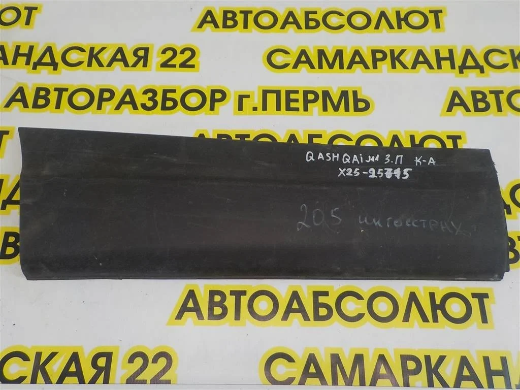 Накладка двери задней правой Nissan Qashqai II (2013—2019)