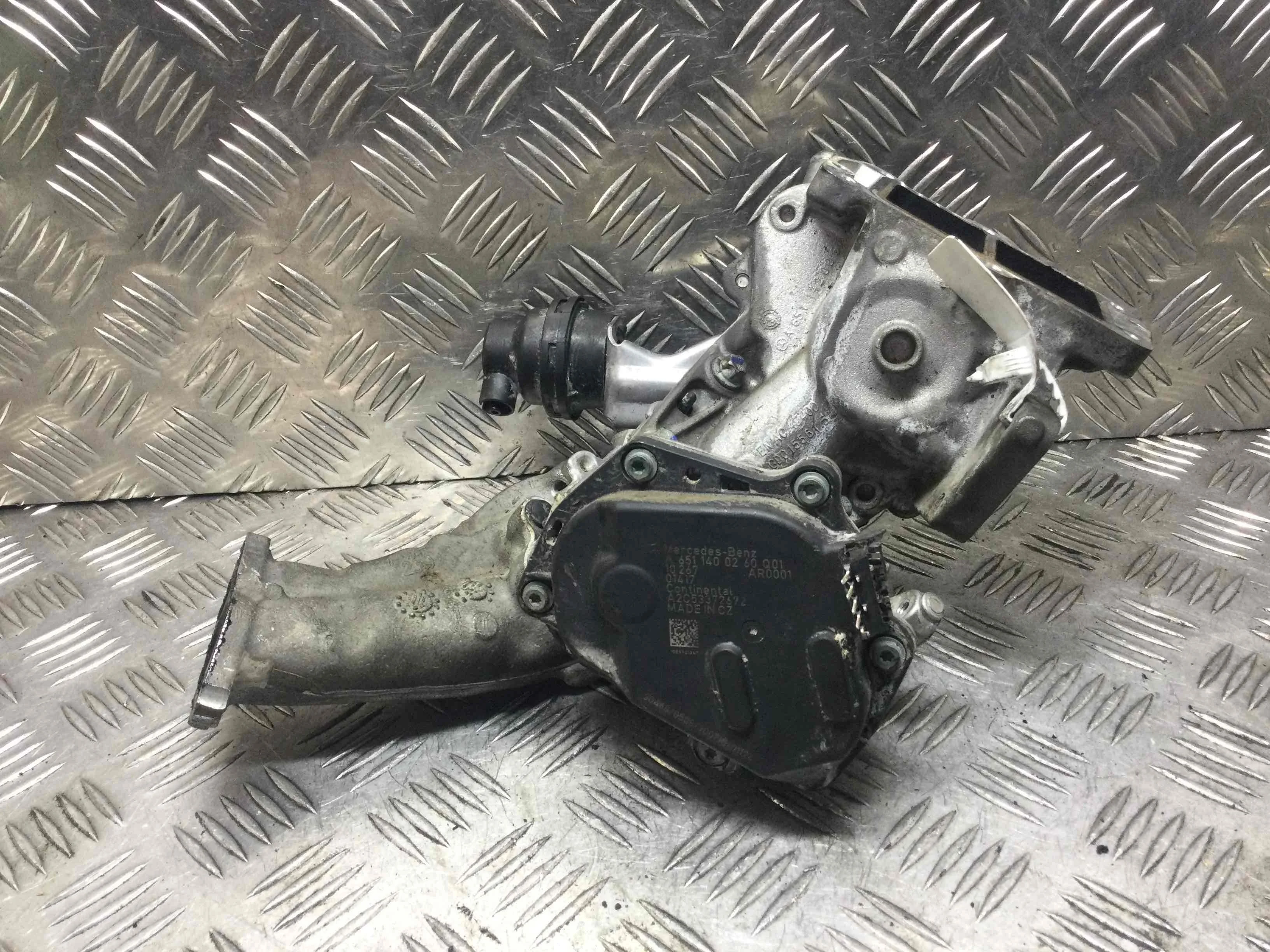 Клапан EGR Mercedes Vito W639 [рестайлинг] (2010-2014) дизель 2.2 CDTI Механика Минивэн