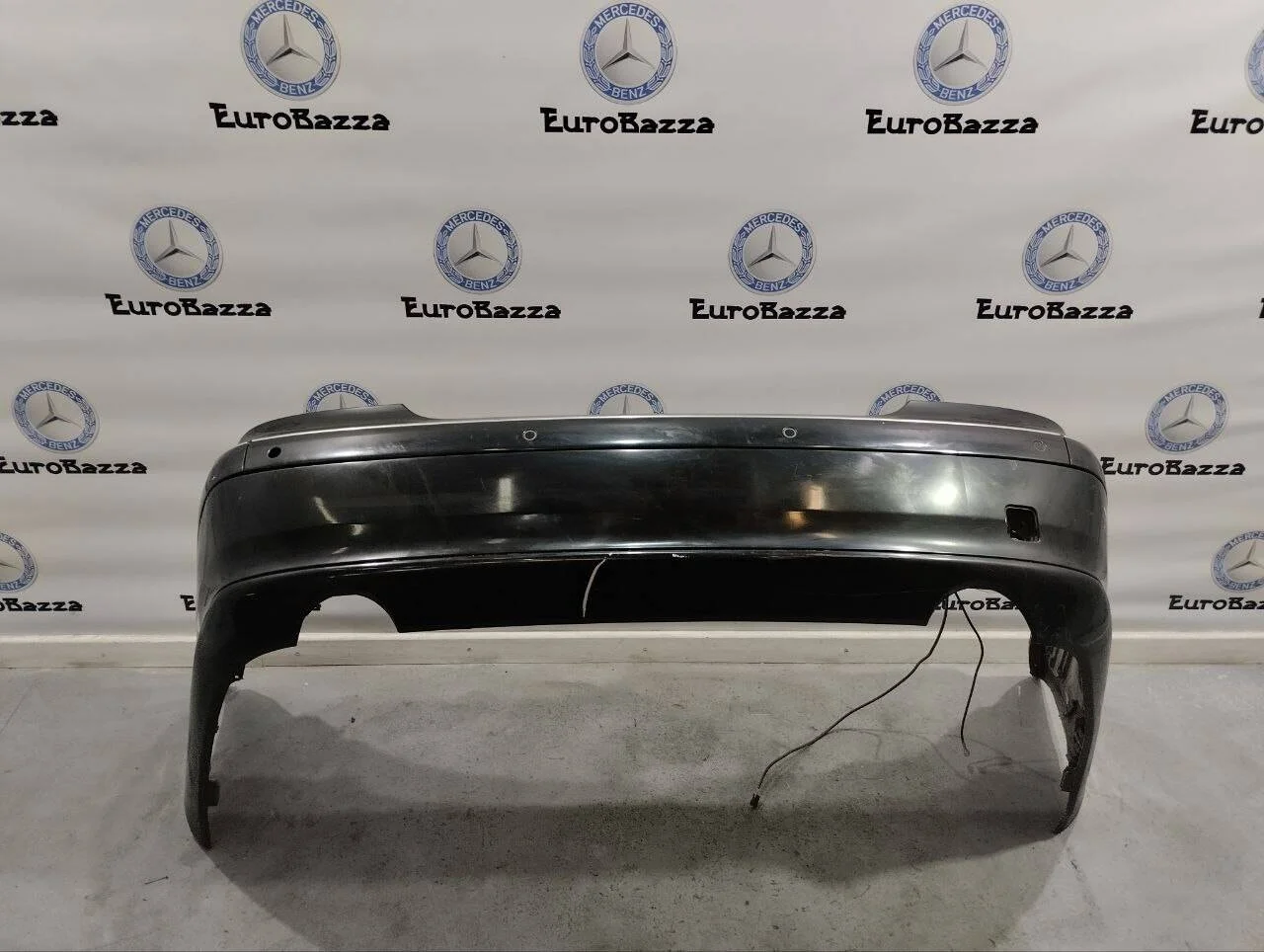 Бампер задний Mercedes W215