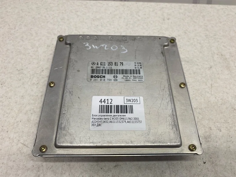 Блок управления двигателем Mercedes-benz 2001 W203
