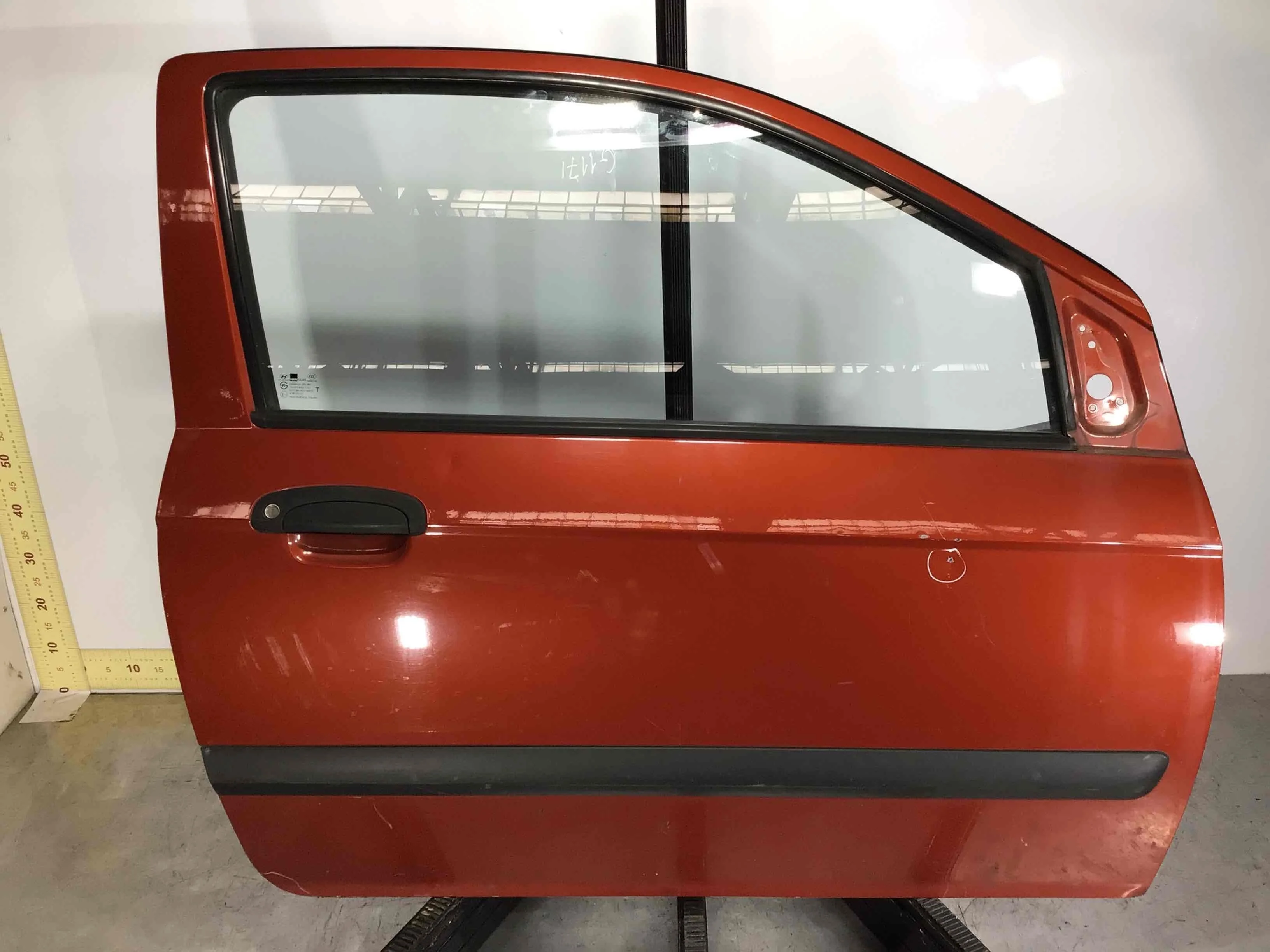 Дверь передняя правая Hyundai Getz 1 поколение [рестайлинг] 2005 - 2011 бензин 1.1 i Механика 3-дв, х/б