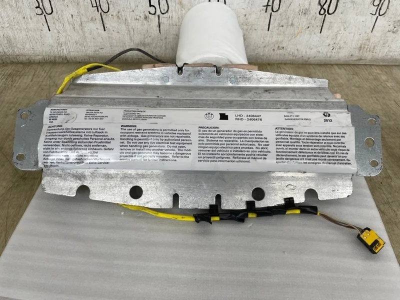 Аирбаг пассажирский Bmw X5 2012 72127943537 E70