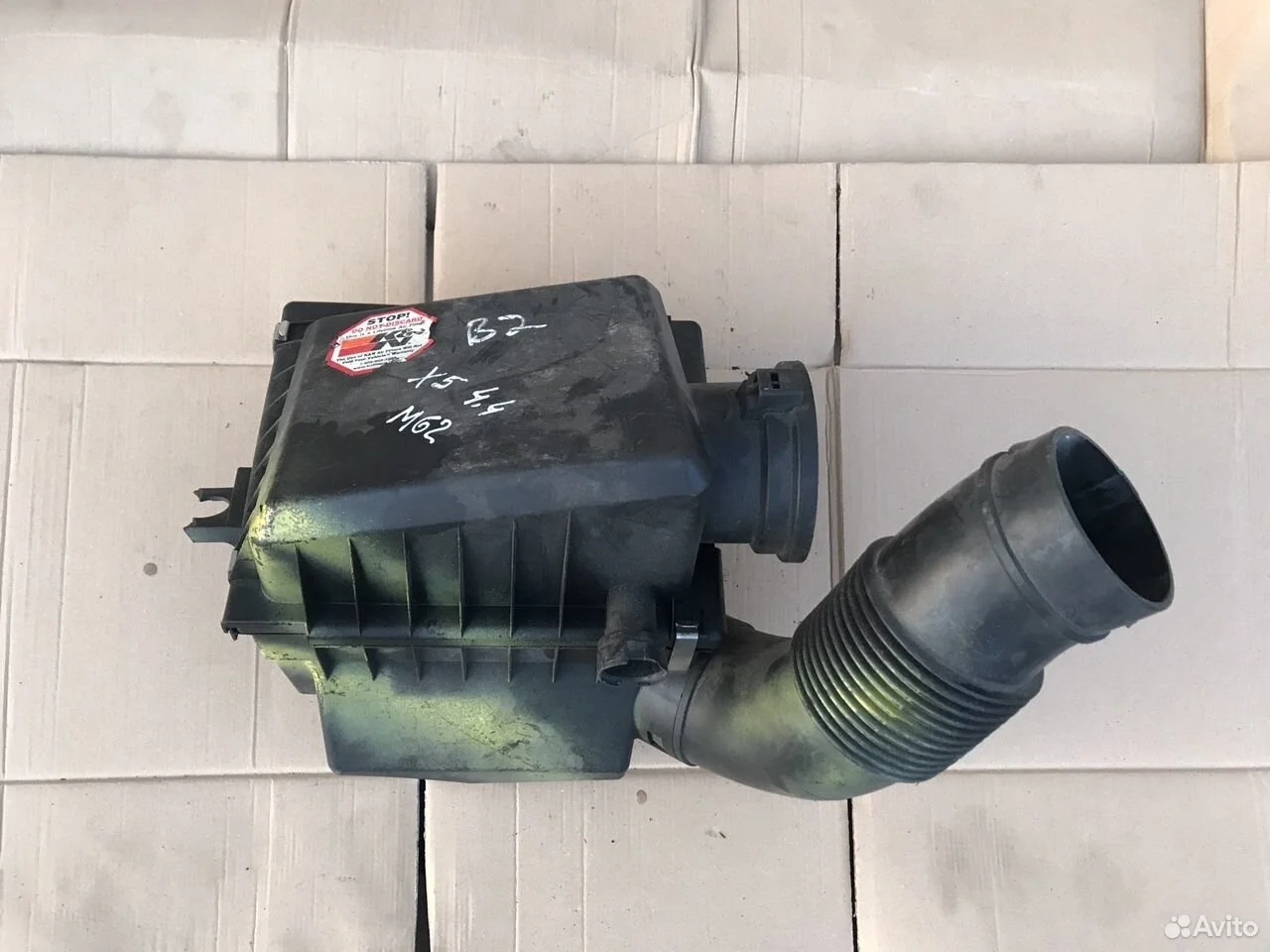 Корпус воздушного фильтра бмв х5 е53 м62
