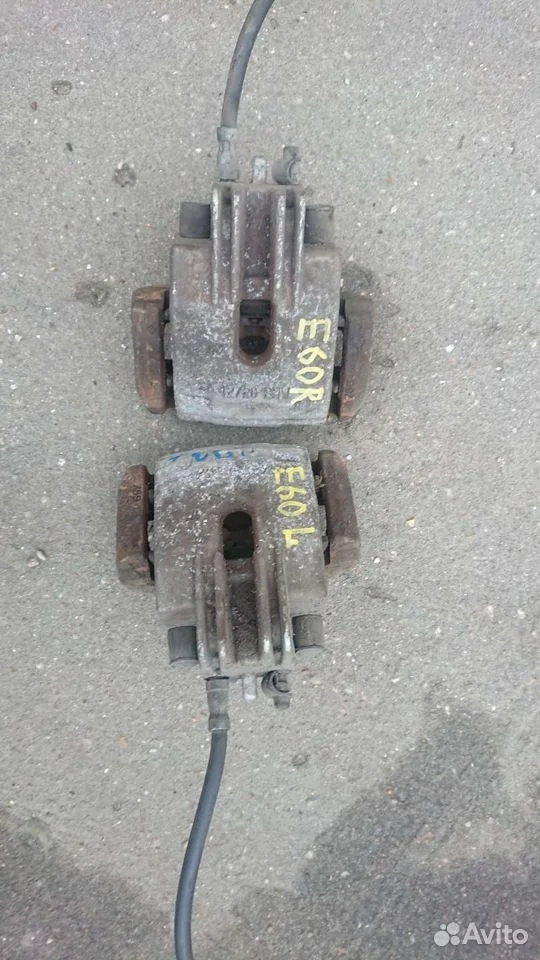 Суппорт задний левый правый e60 bmw