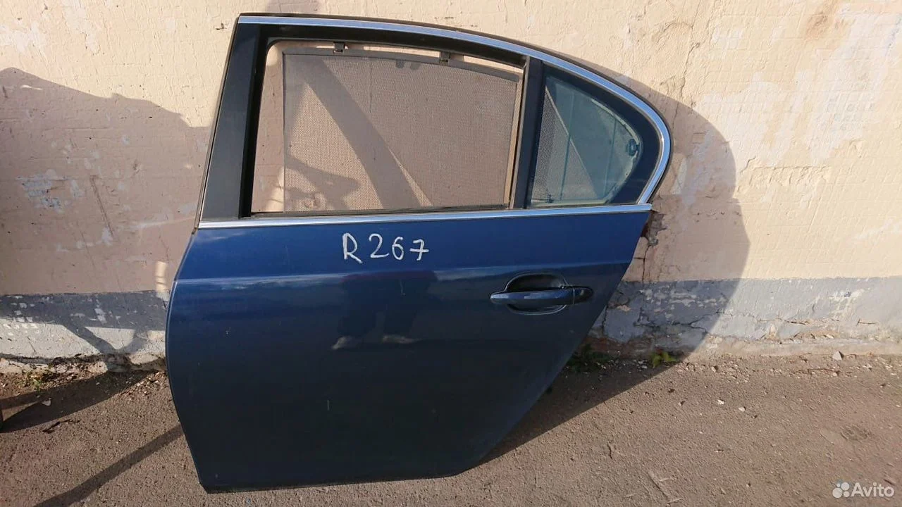 Дверь задняя левая бмв е60 седан в сборе