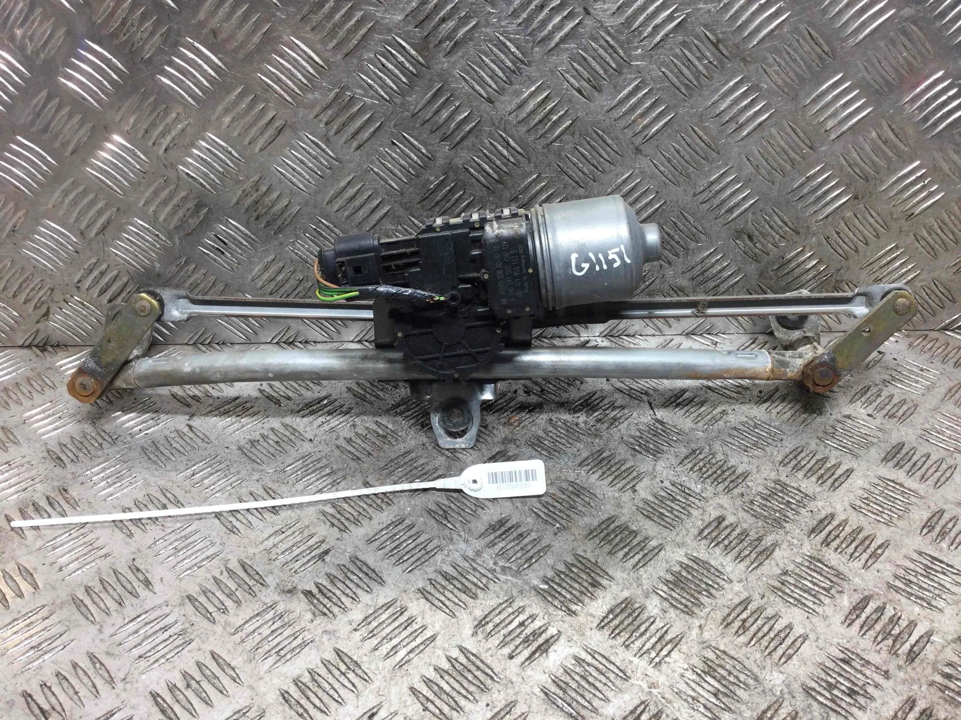 Механизм стеклоочистителя (трапеция дворников) Volkswagen Golf 4 поколение (1997-2004) бензин 1.4 i Механика Х/б