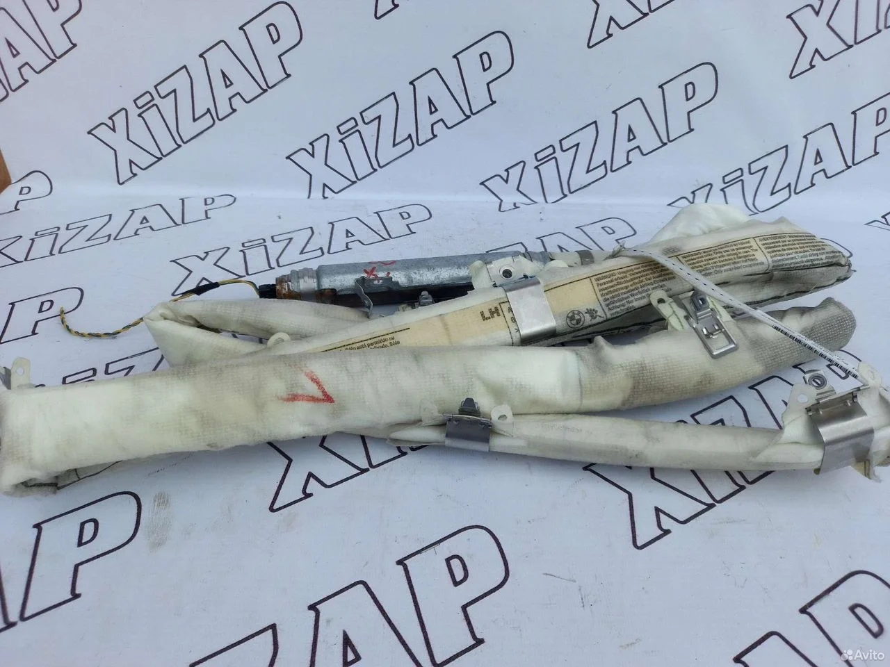 Подушка безопасности потолка лев. bmw x5 e70