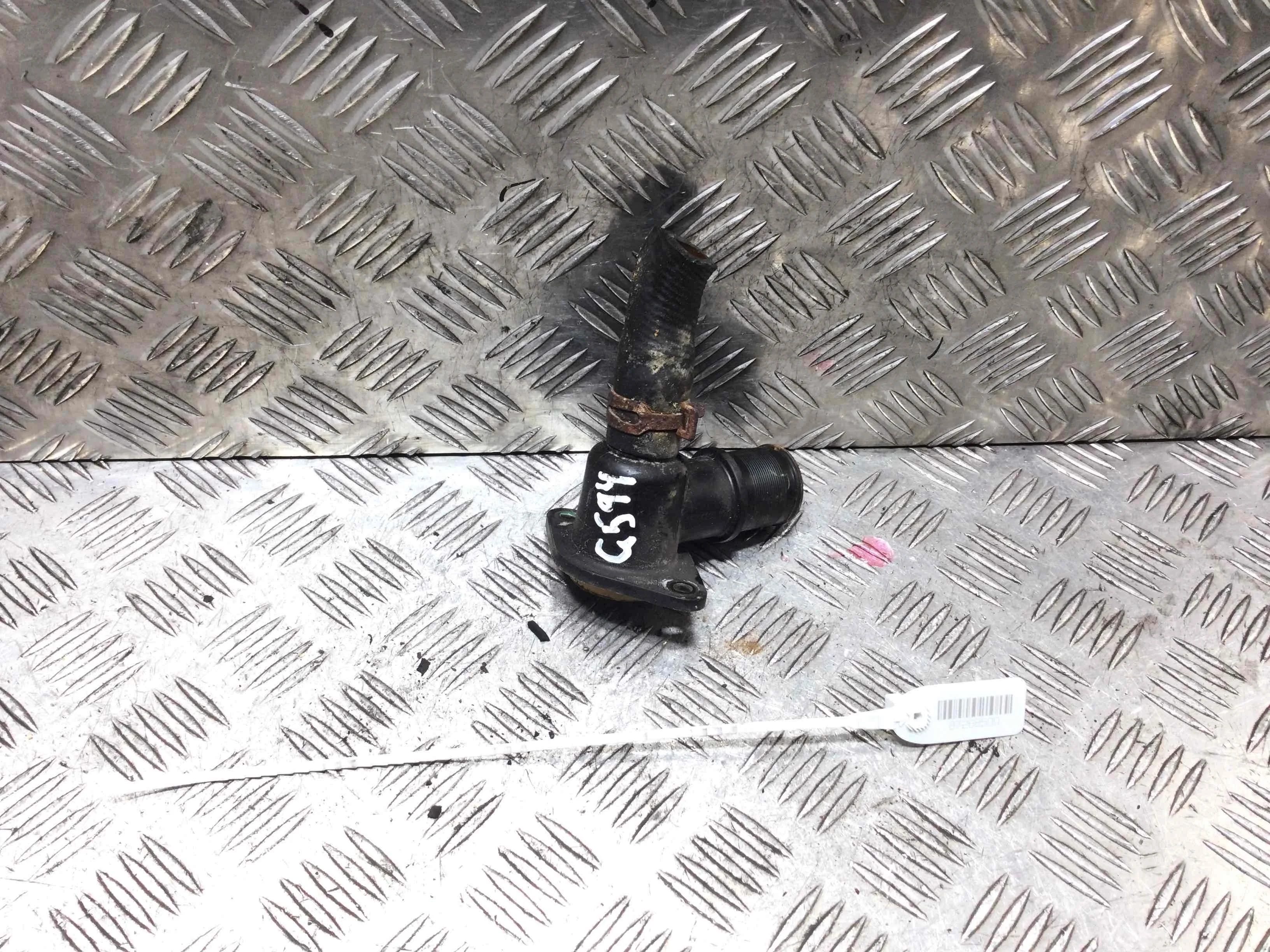 Фланец (тройник) системы охлаждения Peugeot 206 1 поколение (1998-2003) бензин 1.6 i Механика Х/б