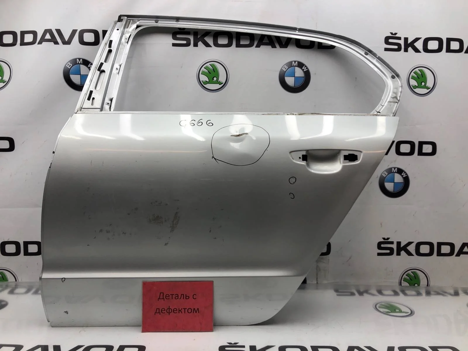 Дверь Skoda Superb 2015 3T5833055 2 РЕСТАЙЛИНГ (3T) 2.0 CFFB, задняя левая