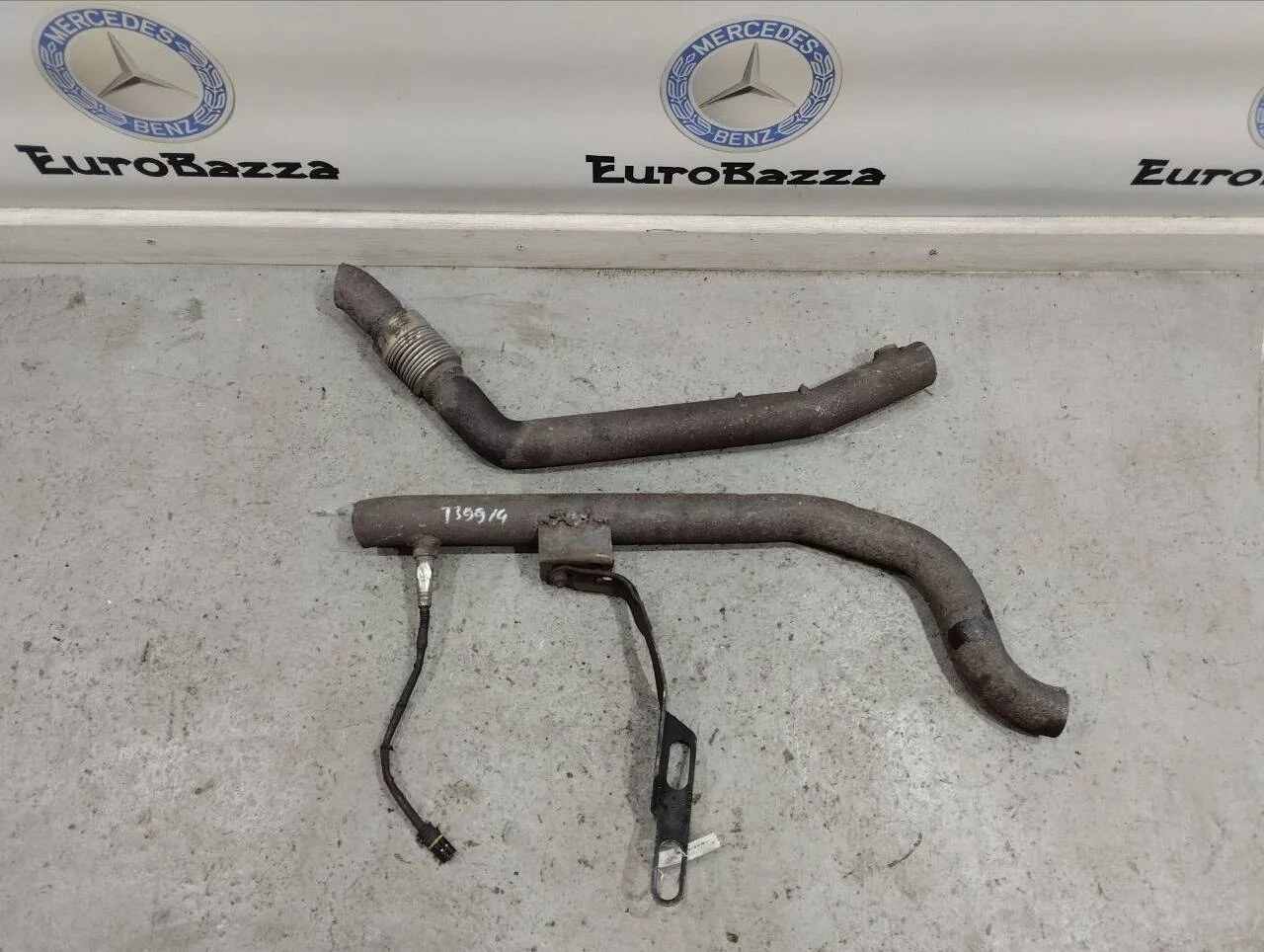Приемная труба с лямбда-зондом Mercedes W210