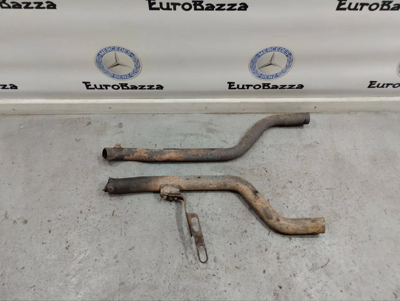 Приемная труба Mercedes W215