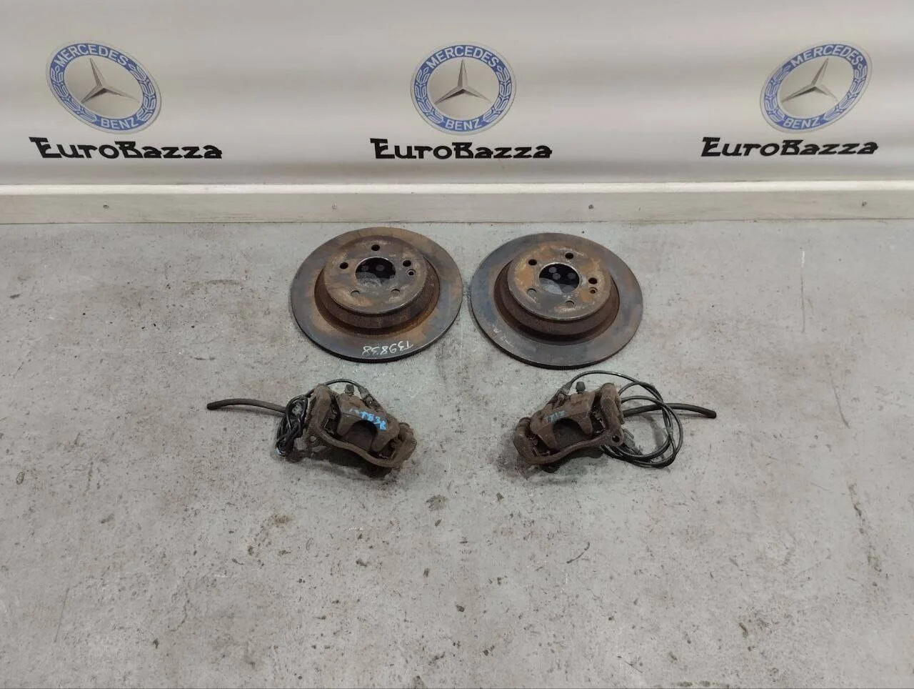 Задняя тормозная система Mercedes W639