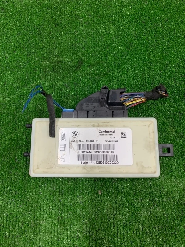 Блок управления AIR BAG BMW X3 2012 65779461915 F25 N20B20A