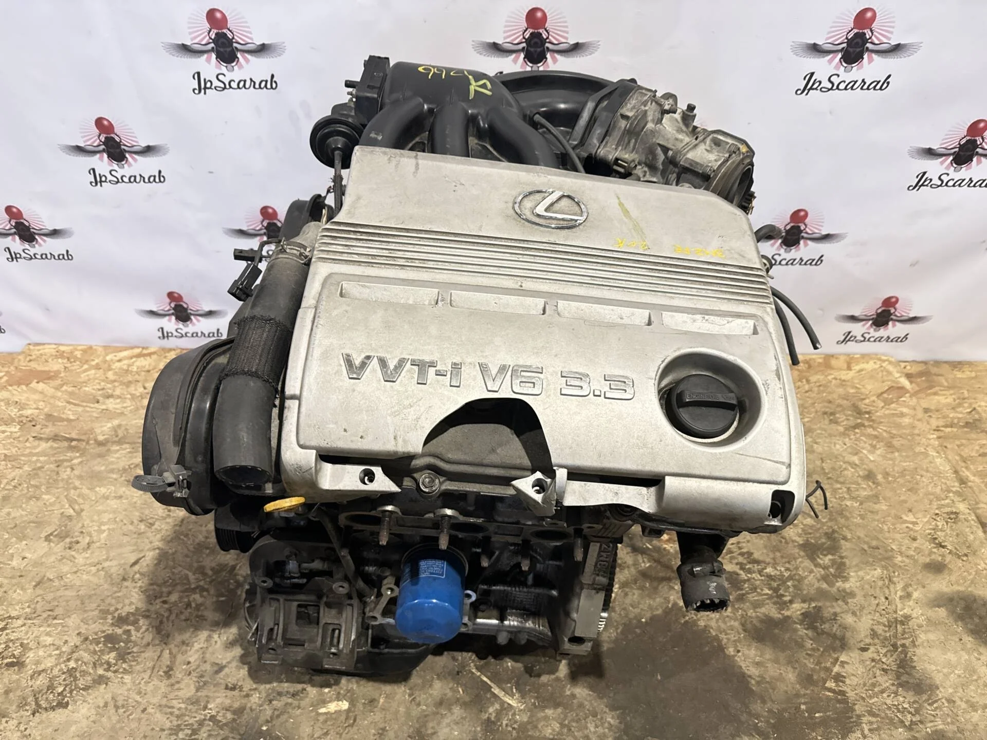 Двигатель Lexus RX330 MCU38 3MZ-FE