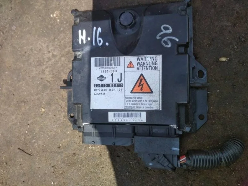 Блок управления двигателем Nissan Navara (D40) 2004-2015 2005 23710EB310 2.5 D YD25DDTI