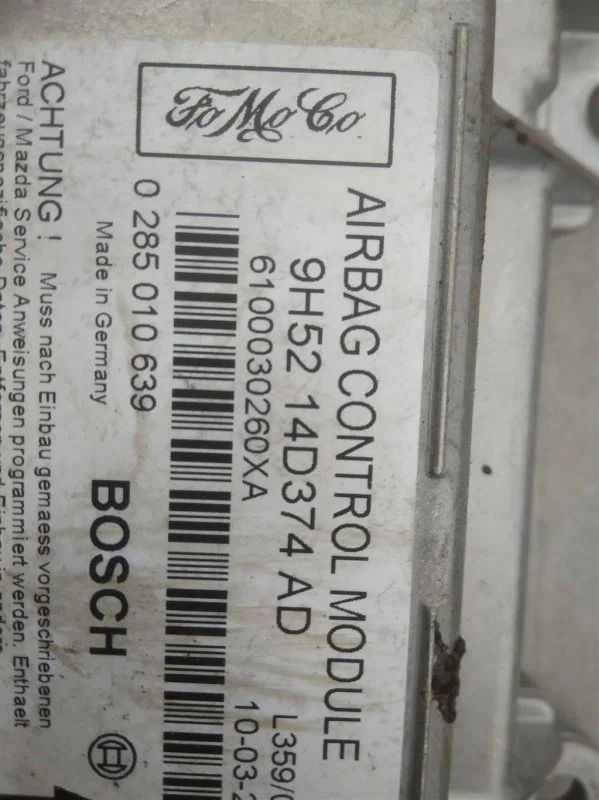 Блок AirBag Land Rover Freelander Ii (2006-2014) 2010 9H5214D374AD 2.2 D 224DT