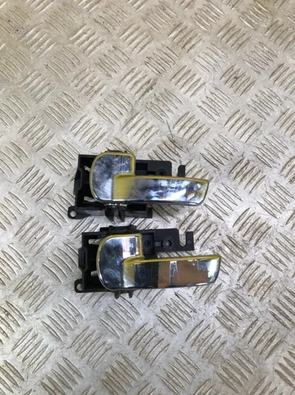 Ручка двери внутренняя задняя левая Nissan Pathfinder (R51M) 2004-2013 2006 80671EB32B ВНЕДОРОЖНИК 2.5 D YD25DDTI