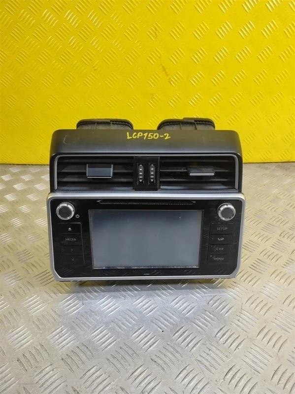 Магнитола Toyota Land Cruiser Prado 150 (2009-2023) 2018 8614060C20 2.8 D 1GDFTV