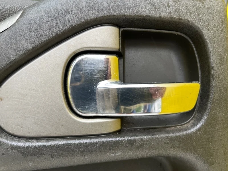 Ручка двери внутренняя задняя левая Nissan Pathfinder (R51M) 2004-2013 2009 80671EB32B ВНЕДОРОЖНИК 2.5 D YD25DDTI