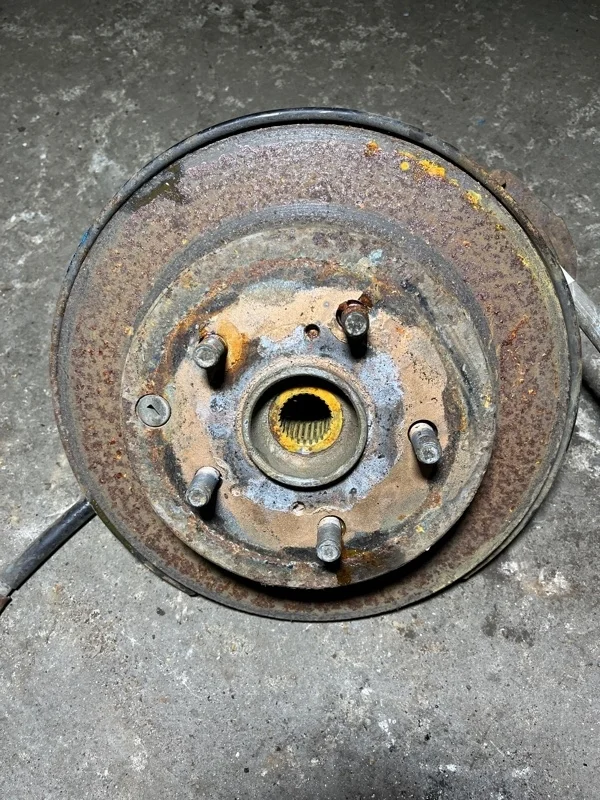 Диск тормозной задний Toyota Rav 4 (Xa30) (2005-2014) 2009 4243142060 2.4 I 2AZFE, правый