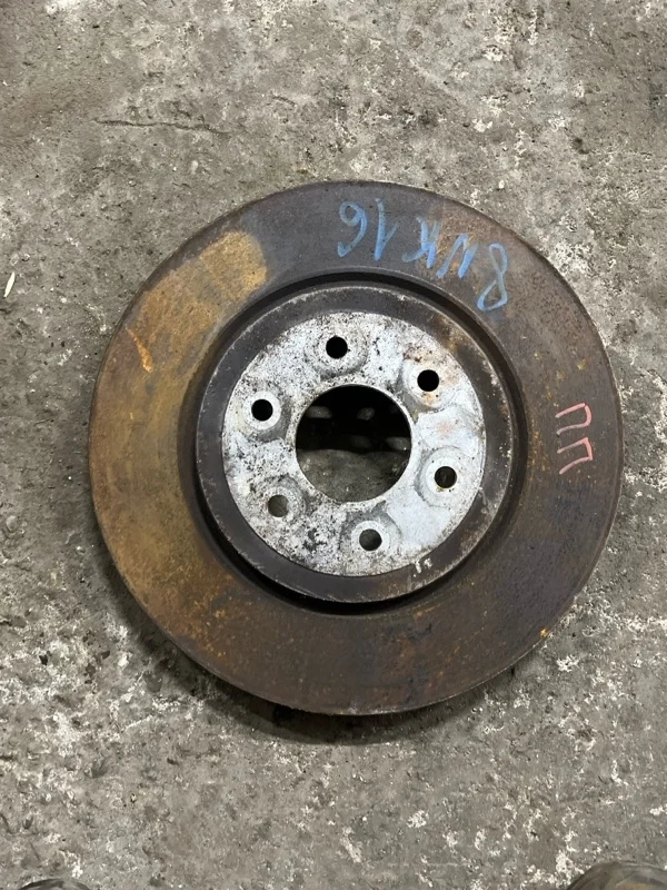 Диск тормозной передний Nissan Navara (D40) 2004-2015 2013 402065X00A ПИКАП 2.5 D YD25DDTI